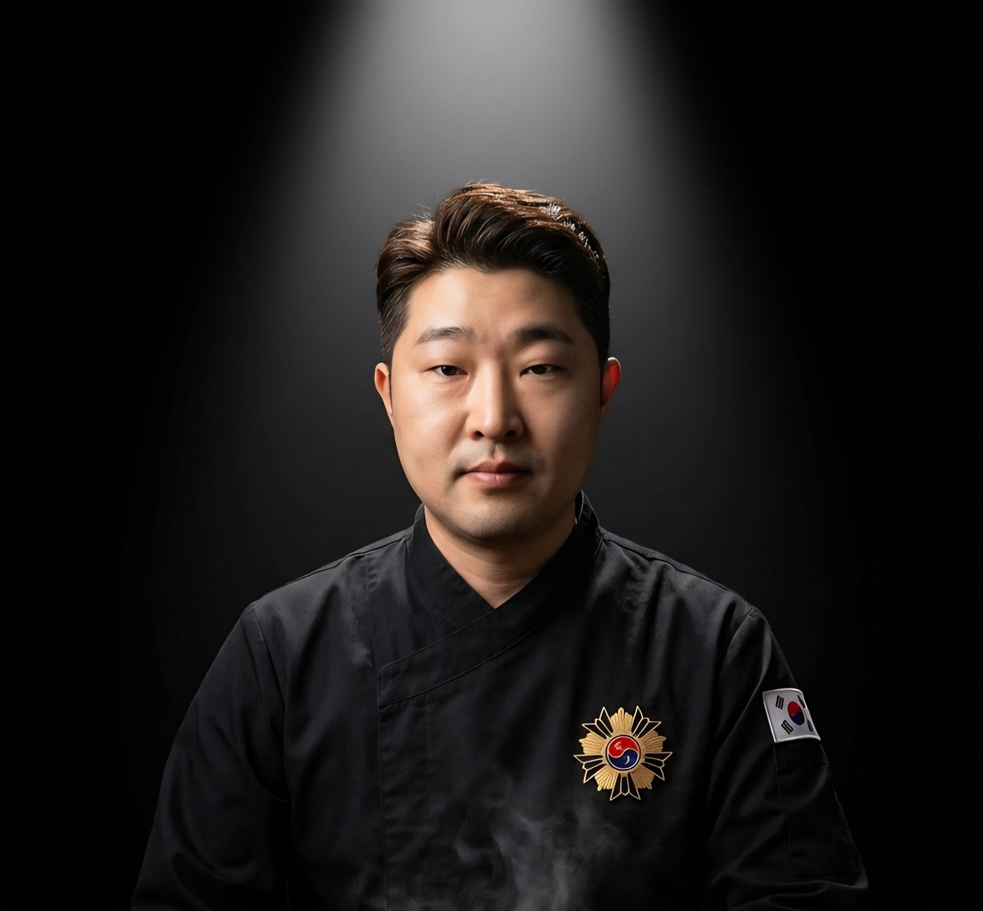 명인복을 입은 홍범진 대표