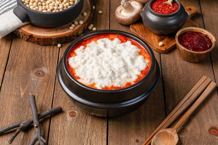 비지찌개 — 동해왕순두부