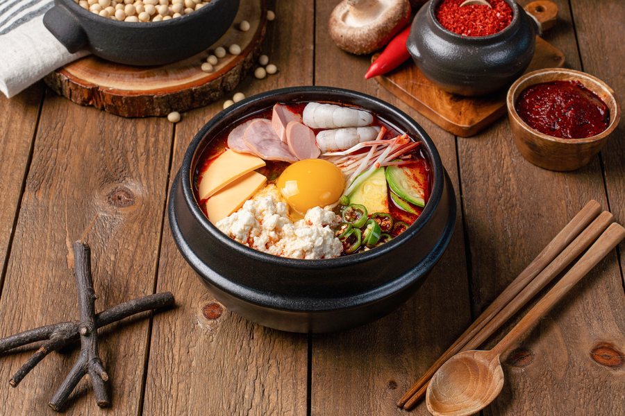 햄치즈순두부 — 동해왕순두부