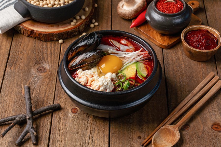 생홍합순두부 — 동해왕순두부
