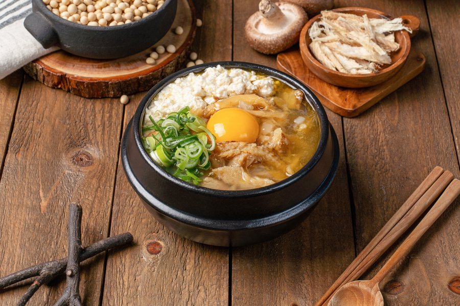 황태해장국 — 동해왕순두부