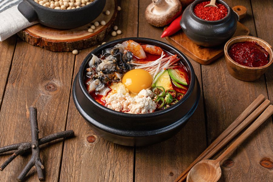 우렁순두부 — 동해왕순두부
